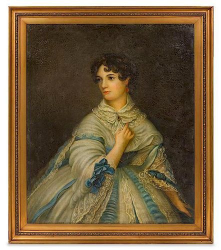 Artist Unknown, (American, 19th Century), Portrait of a Lady