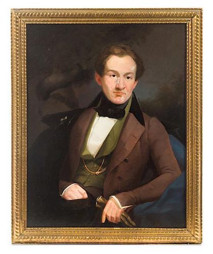 Artist Unknown, (American, 19th Century), Portrait of Mr. Sully Schwartz
