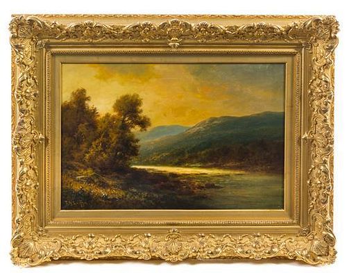 * Thomas B. Griffin, (American, 1858-1918), Mountainous Landscape