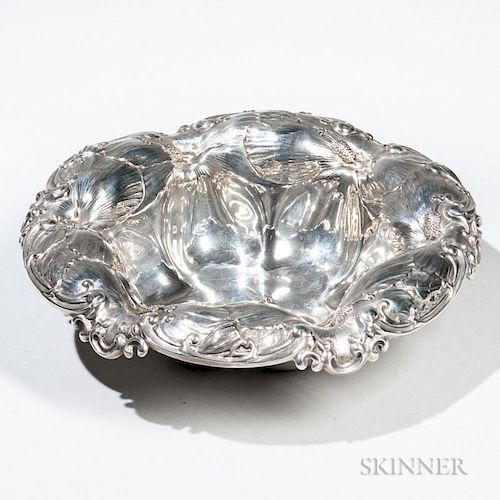 Whiting Art Nouveau Sterling Silver Bowl