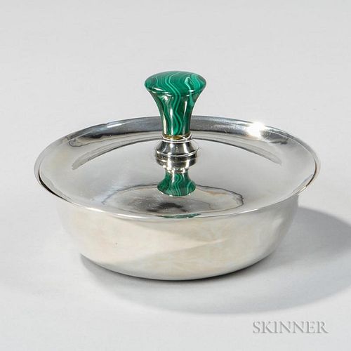 Henry Petzal Sterling Silver Covered Bowl