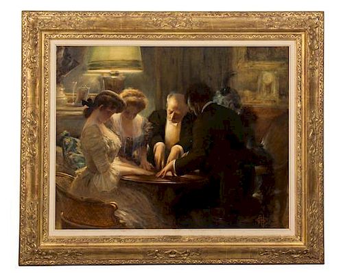 Albert Paul Guillaume, (French, 1873-1942), The Seance, 1906