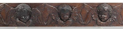 19TH C. CARVED ARCHITECTURAL PANEL