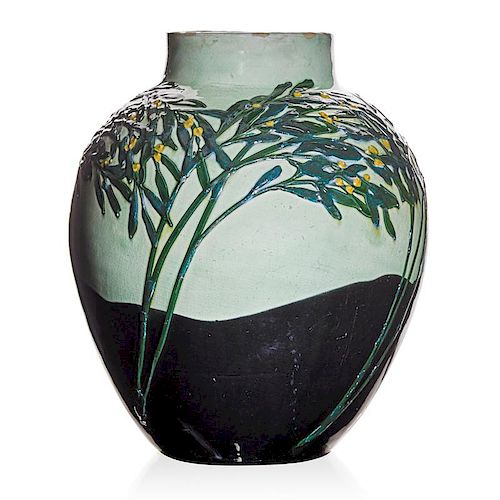 MAX LAEUGER; TONWERKE KANDERN Vase with trees