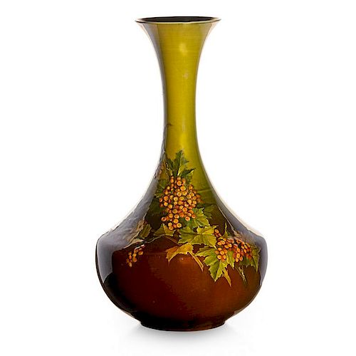 SHIRAYAMADANI; ROOKWOOD Standard Glaze Light vase