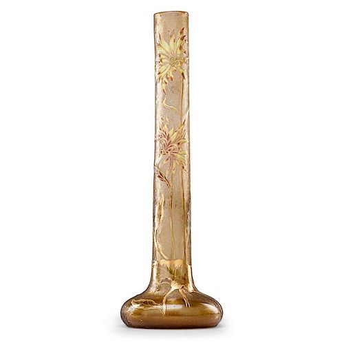 GALLE Very tall vase