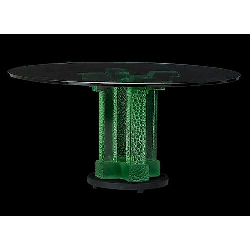 JOHN LEWIS Glass dining table