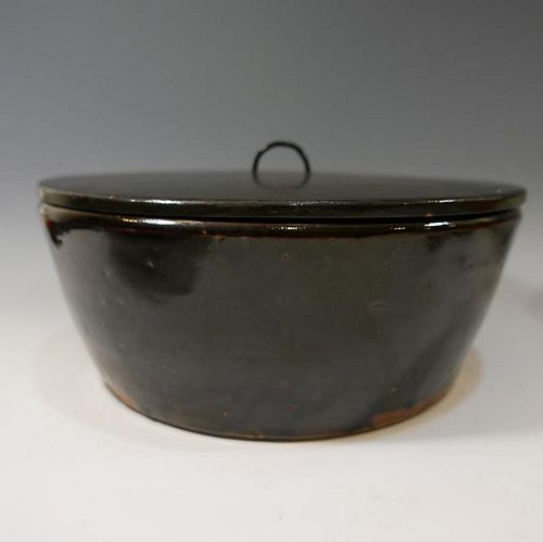 JAPANESE ANTIQUE POTTERY WATER POT