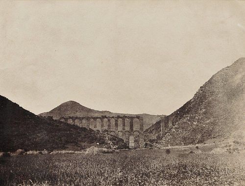 John Beasley Greene (American, 1832-1856)  Aqueduct of Cherchell, Algeria