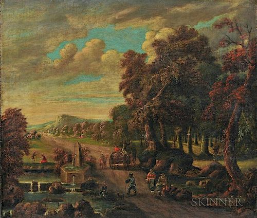 Flemish School, 17th/18th Century  Dutch Landscape