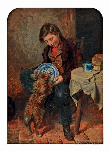 John Haynes-Williams (British, 1836-1908)  The Clean Plate Club