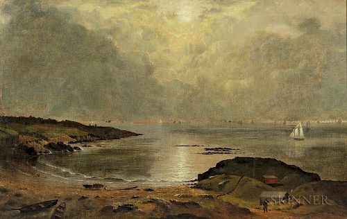 Joseph Rusling Meeker (American, 1827-1889)  Coast of Maine