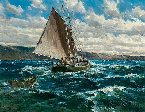 Jack Lorimer Gray (American, 1927-1981)  Off Cape North
