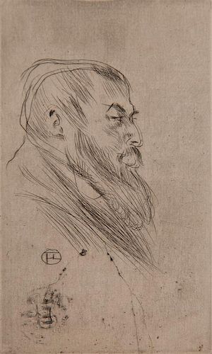 Henri de Toulouse-Lautrec (French, 1864-1901) Drypoint