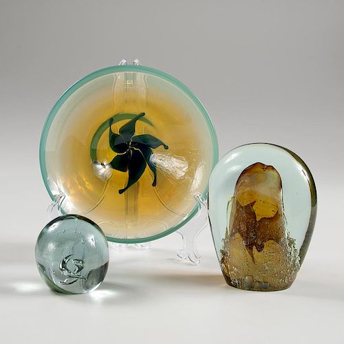 Labino Glass, Lot of Three