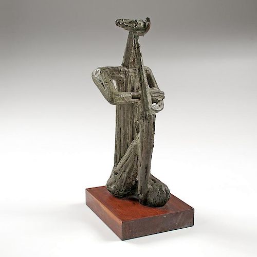 Augusto Ortega Escobedo (Mexican, 1914-1995) Bronze
