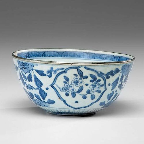 Ming Period Blue and White Bowl 