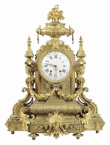 Louis Phillipe Mantle Clock by Charpentier