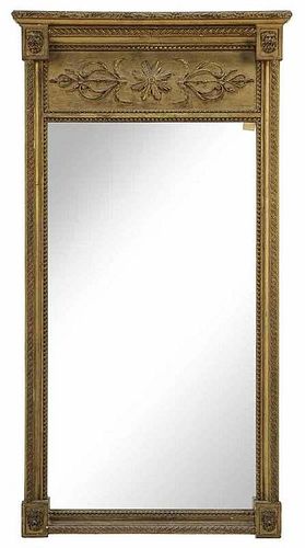 Fine Regency Gilt Wood Mirror
