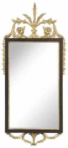 Italian Neoclassical Style Carved Mirror