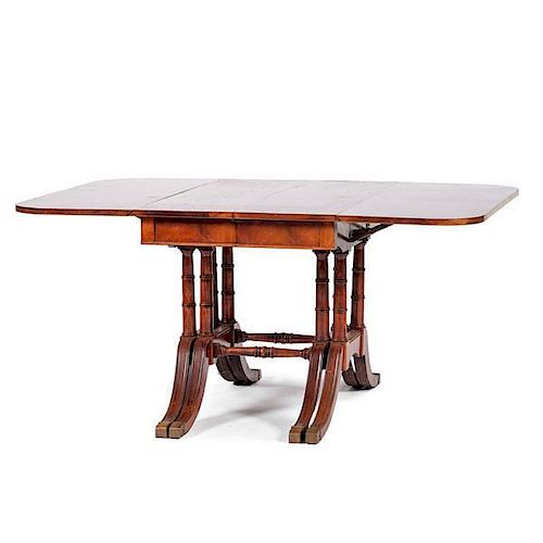 Federal-style Drop-Leaf Dining Table 