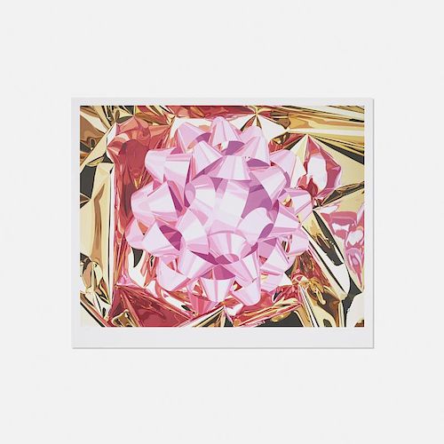Jeff Koons, Pink Bow (from the Celebration Series)