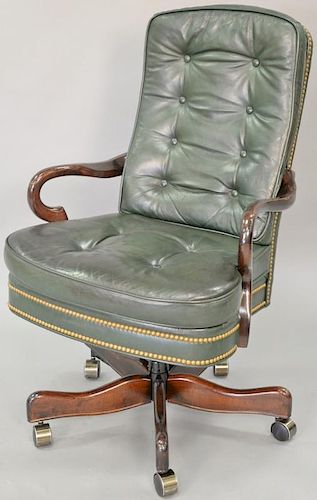 Laurent leather executive swivel office chair