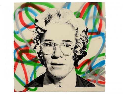 Mr. Brainwash "Marilyn Warhol" Screen Print