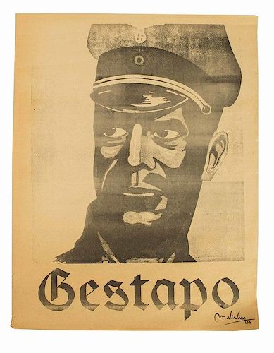 A Gestapo Poster