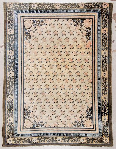 Antique Chinese Rug: 6'5'' x 8'6''