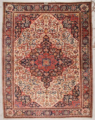 Antique Tabriz Rug, Persia: 8'10'' x 11'7''