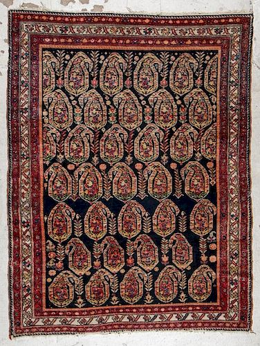 Antique Malayer Rug, Persia: 4'7'' x 6'2''