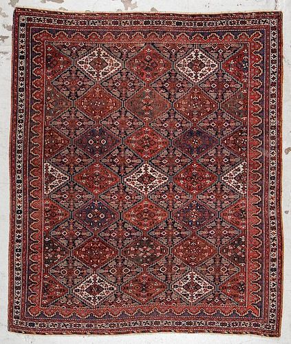 Antique Afshar Rug, Persia: 5'5'' x 6'3''