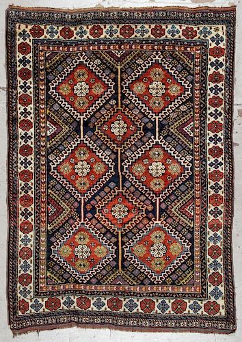 Antique Gashgai Rug, Persia: 4'11'' x 7'1''