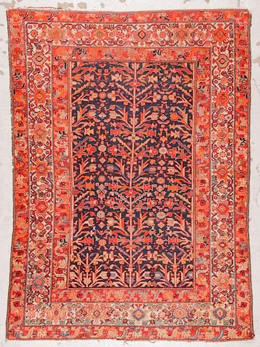 Antique Malayer Rug, Persia: 4'11'' x 6'6''