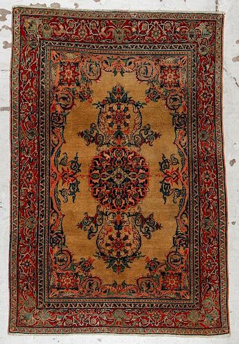 Antique Tabriz Rug, Persia: 4'5'' x 6'4''