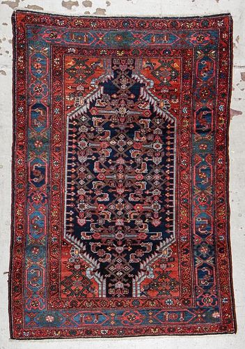 Antique West Persian Rug: 4'6'' x 6'3''