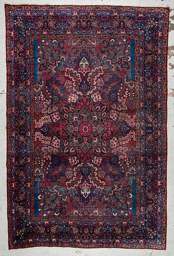 Antique Kerman Rug, Persia: 7'10'' x 11'7''