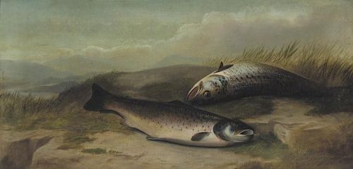 John Bucknell Russell (Scottish, 1820-1893) Salmon