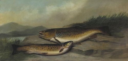 John Bucknell Russell (Scottish, 1820-1893) Brown Trout