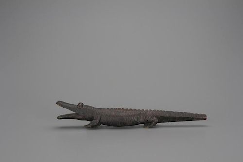 Carved Alligator