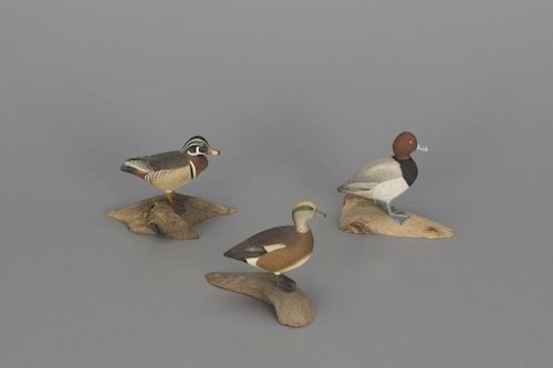 Three Miniature Ducks Harold N. Gibbs (1886-1970)