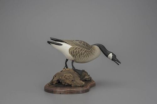 Standing Quarter-Size Goose Oliver "Tuts" Lawson (b. 1938)