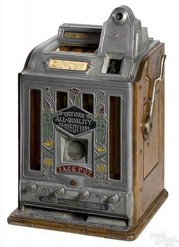 Jennings 5-cent trade stimulator slot machine