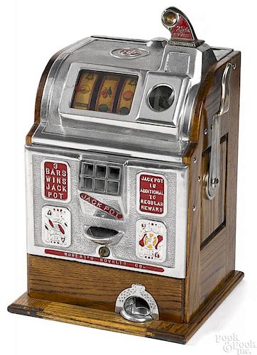 Jennings 25-cent Robert's Novelty slot machine