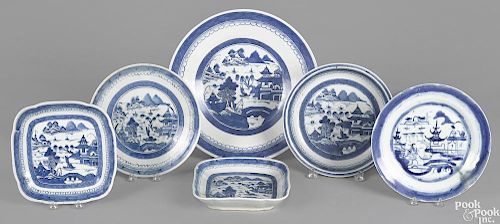 Three Chinese export porcelain Canton