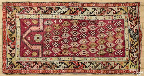 Caucasian prayer rug, ca. 1930