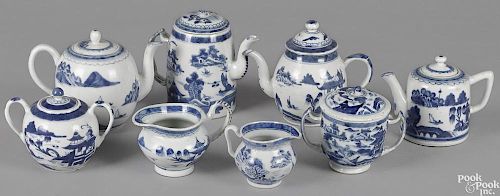 Chinese export porcelain Canton teawares