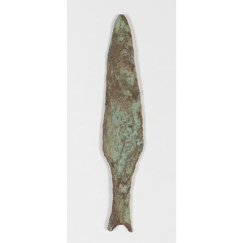 Old Copper Culture Spear Point, From the Collection of Roger "Buzzy" Mussatti, Michigan