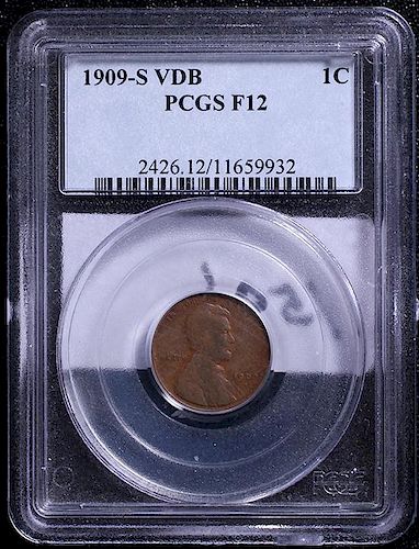 US Penny 1909svbd
